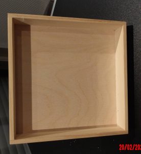 Boite carré, idéal pour faire un cadre