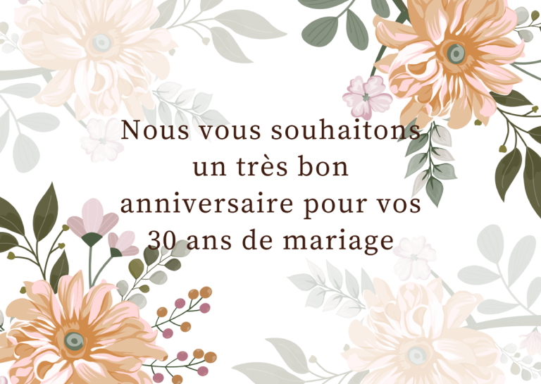 Carte anniversaire de mariage personnalisée