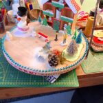 Atelier de Noël : décos de table