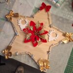 Déco étoile en bois